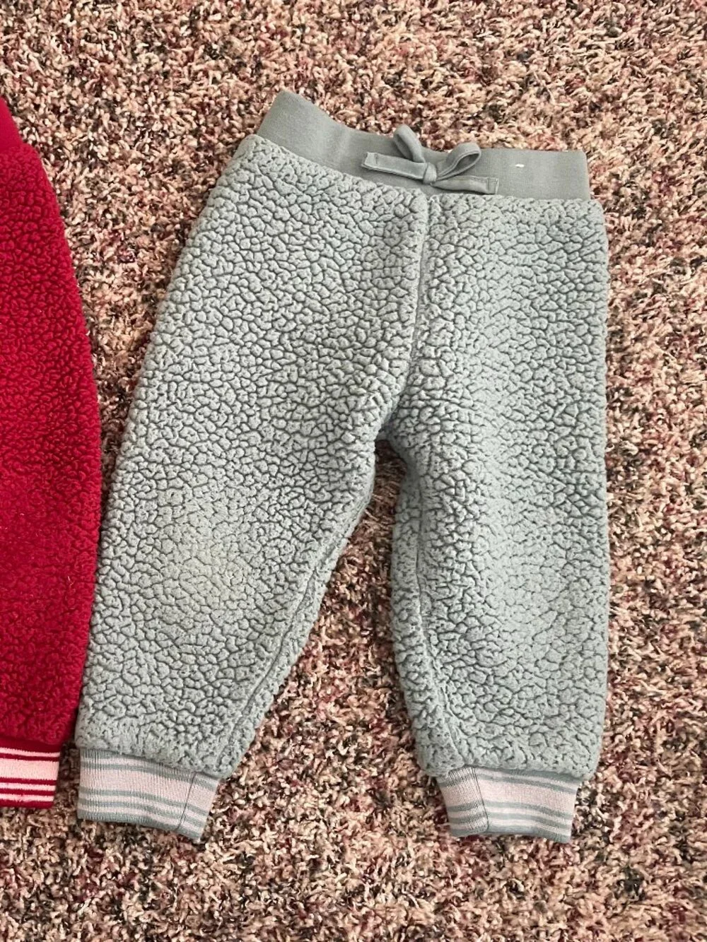 Fleece sweatpants set